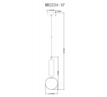 Подвесной светильник MyFar Pierre MR2234-1P