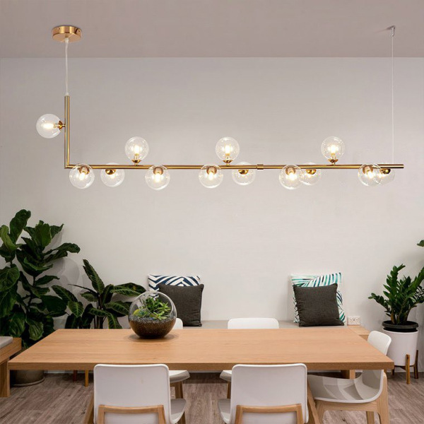 Подвесной светильник Imperium Loft Linda Long P7 Gold 140812-26