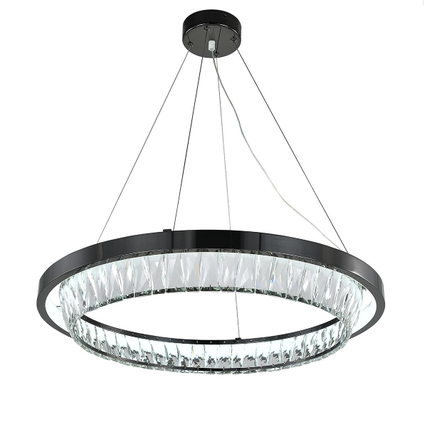 Подвесной светодиодный светильник Indigo Riva 12045/1P Black V000103L Подвесной светодиодный светильник Indigo Riva 12045/1P Black V000103L