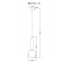 Подвесной светильник MyFar Pierre MR2232-1P