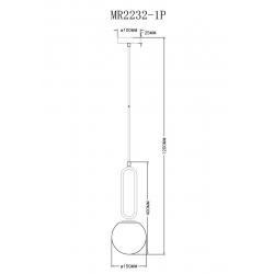 Подвесной светильник MyFar Pierre MR2232-1P