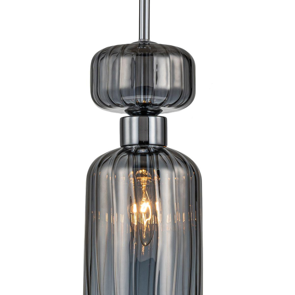 Подвесной светильник Escada Gloss 1141/1S Chrome/Smoke Подвесной светильник Escada Gloss 1141/1S Chrome/Smoke