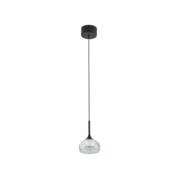 Подвесной светильник Newport 7241/S mat.black clear М0071796