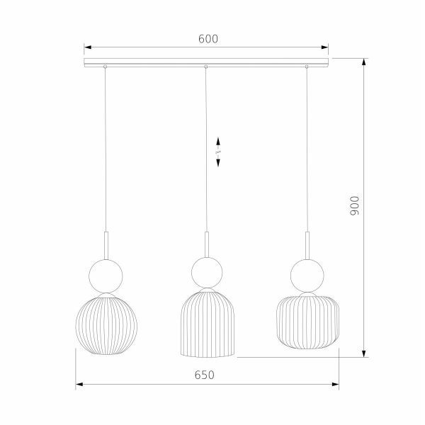 Подвесной светильник TK Lighting 11147 Sophia Green Cognac a071833
