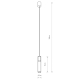 Подвесной светильник Nowodvorski Cylinder L Transparent/Black 7864