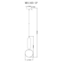 Подвесной светильник MyFar Pierre MR1165-1P