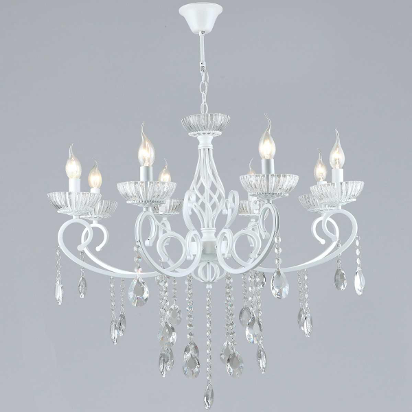 Люстра хрустальная Reluce 70550-0.4-08 WT Люстра хрустальная Reluce 70550-0.4-08 WT