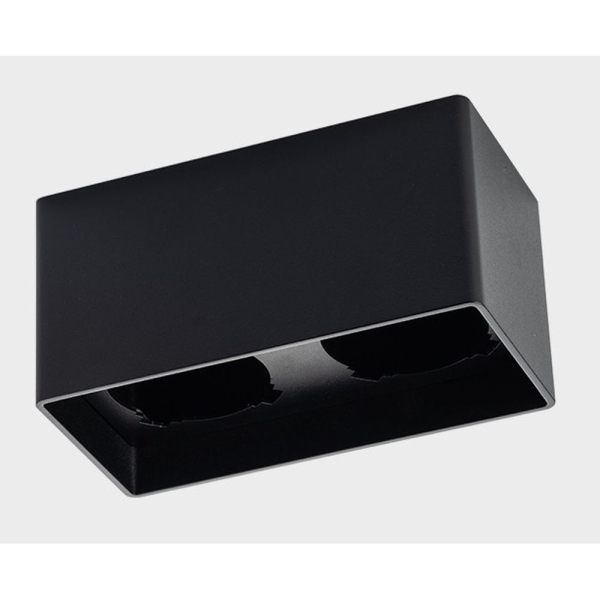 Потолочный светильник Italline FASHION FX2 black + FASHION FXR black - 2шт.