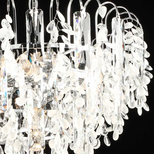 Люстра хрустальная Reluce 62720-0.4-05 CH Люстра хрустальная Reluce 62720-0.4-05 CH