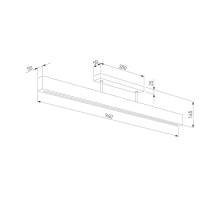 Потолочный светодиодный светильник TK Lighting 6619 Teo