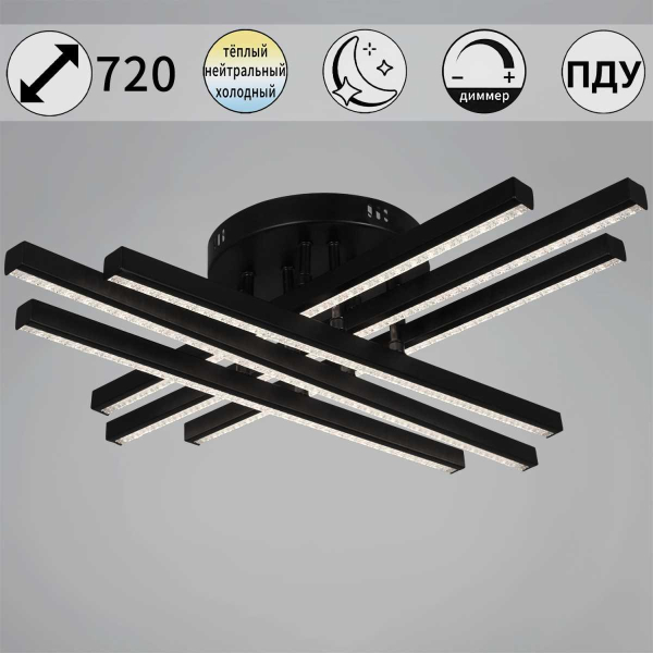 Светильник потолочный Reluce 67090-0.3-06 BK