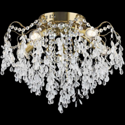 Люстра хрустальная Reluce 76620-0.3-5+5 COP