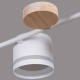 Люстра Reluce 68730-0.3-10 GX53 WH+WOOD