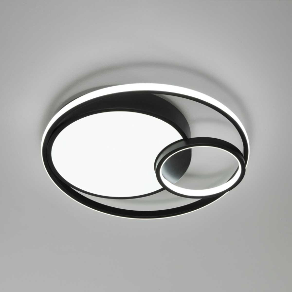 Потолочный светодиодный светильник Eurosvet Jeremy 90254/1 черный