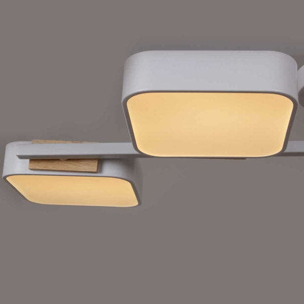 Светильник потолочный Reluce 03361-0.3-04 WH+WOOD Светильник потолочный Reluce 03361-0.3-04 WH+WOOD
