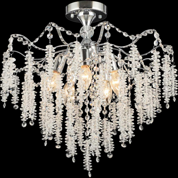 Люстра хрустальная Reluce 08720-0.3-05 CH Люстра хрустальная Reluce 08720-0.3-05 CH