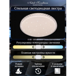 Потолочный светодиодный светильник Natali Kovaltseva Led Lamps 81078