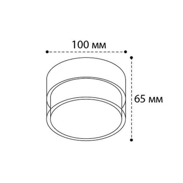 Потолочный светодиодный светильник Italline IT06-6042 black 3000K