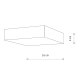 Потолочный cветильник Nowodvorski Lid Square Led White 10430