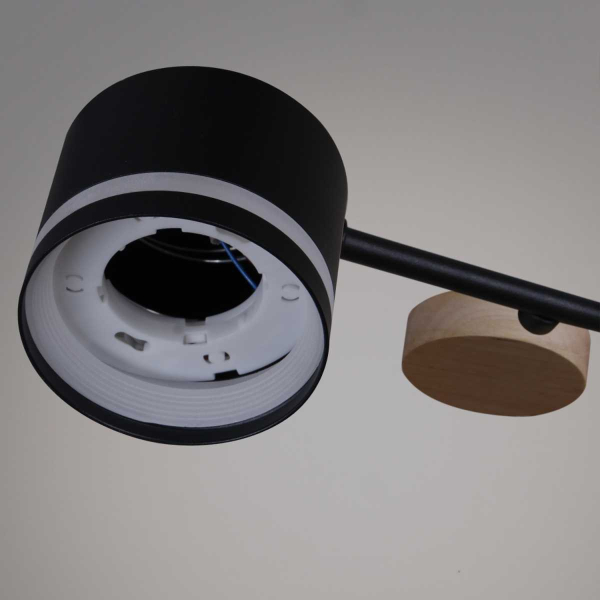 Люстра Reluce 68730-0.3-08 GX53 BK+WOOD