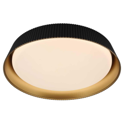 Светильник потолочный светодиодный ЭРА Классик без ДУ SPB-6 Bella 48W-3K-6,5K BK 3000-6500К чёрный Б0070194