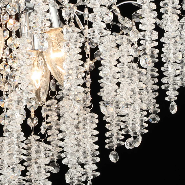 Люстра хрустальная Reluce 08720-0.3-05 CH Люстра хрустальная Reluce 08720-0.3-05 CH