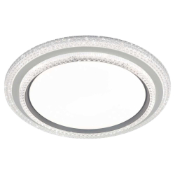 Светильник потолочный светодиодный ЭРА SPB-6 Sunny 86W-3K-6,5K-RC WH+GR с ДУ Б0070185