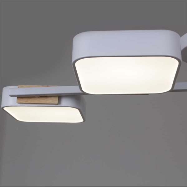 Светильник потолочный Reluce 03361-0.3-04 WH+WOOD Светильник потолочный Reluce 03361-0.3-04 WH+WOOD