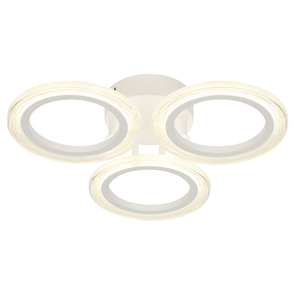 Светильник потолочный светодиодный ЭРА Модерн Ring CLL-1-39W 4K WH без ДУ белый Б0069742