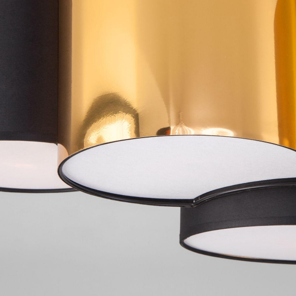 Потолочный светильник TK Lighting 3447 Mona Black/Gold