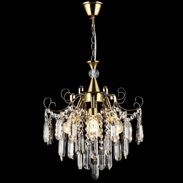 Люстра хрустальная Reluce 68520-0.4-04 COP Люстра хрустальная Reluce 68520-0.4-04 COP