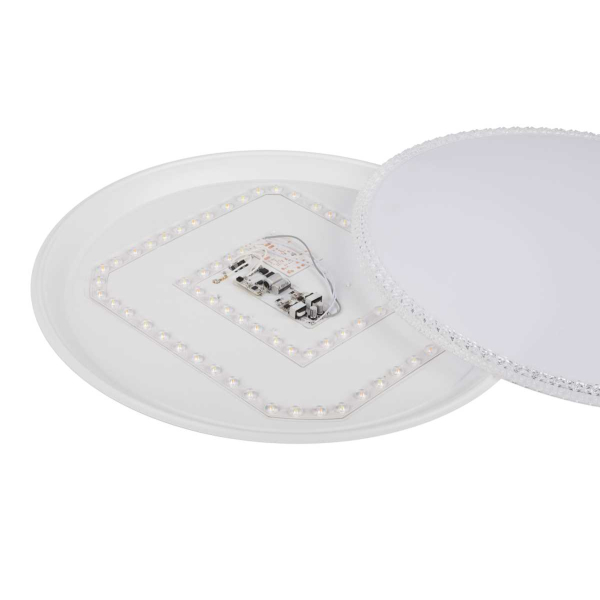 Светильник потолочный светодиодный ЭРА Классик без ДУ SPB-6 Slim Mystery 24W-5К 5000К Б0069766