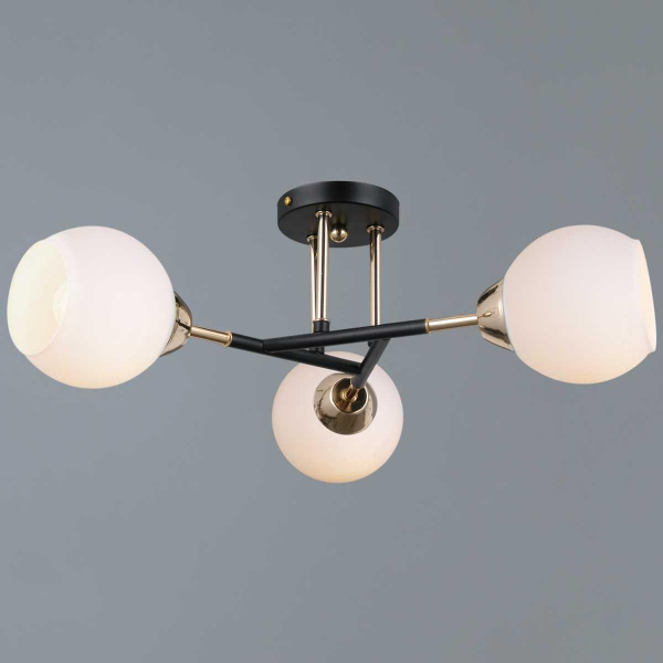 Потолочный светильник ILLUMICO IL0689-3CSQ-24 BK FGD LIBRA Потолочный светильник ILLUMICO IL0689-3CSQ-24 BK FGD LIBRA