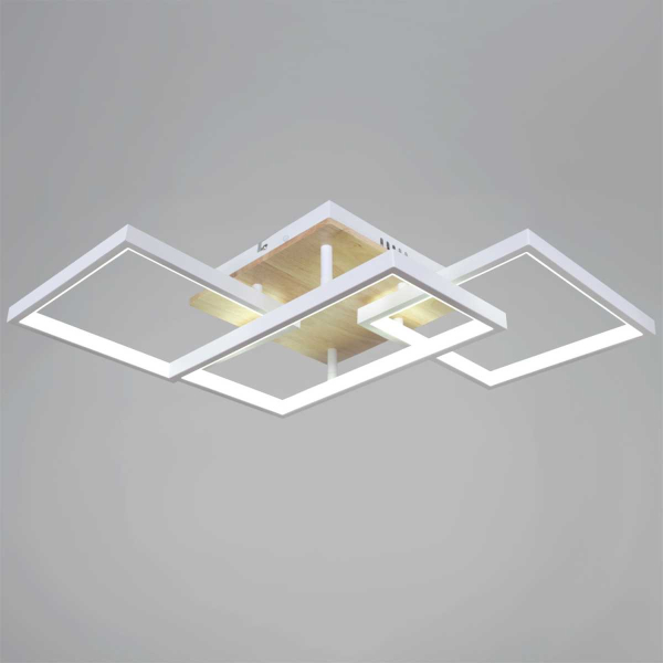 Потолочный светильник Reluce 49560-0.3-03 WH+WOOD