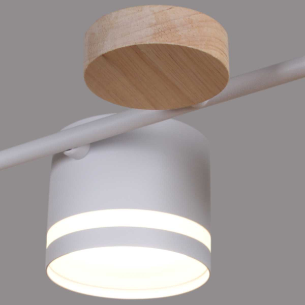 Люстра Reluce 68730-0.3-06 GX53 WH+WOOD