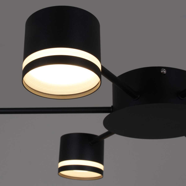 Люстра Reluce 06730-0.3-08 GX53 BK