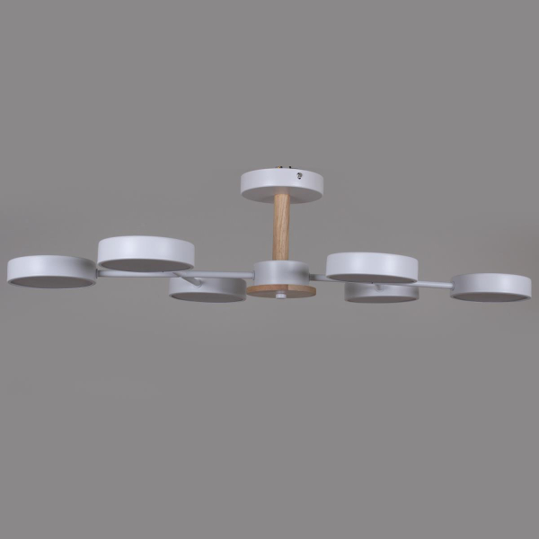 Светильник потолочный Reluce 03335-0.3-06 WH+WOOD Светильник потолочный Reluce 03335-0.3-06 WH+WOOD