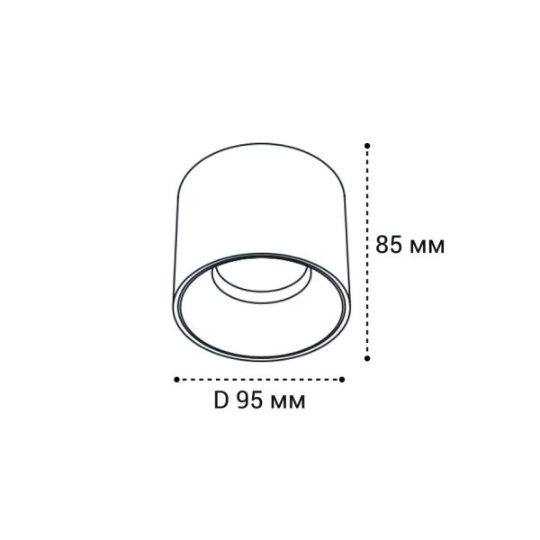 Потолочный светильник Italline IT06-6036 white 3000K