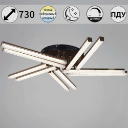 Светильник потолочный Reluce 17090-0.3-10 BK+FG