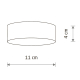 Потолочный cветильник Nowodvorski Lid Round Led Black 10406