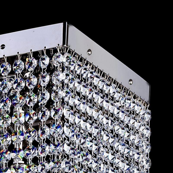 Потолочный светильник Artglass Leandra 250X450 Nickel CE Потолочный светильник Artglass Leandra 250X450 Nickel CE