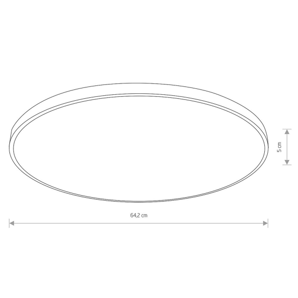 Потолочный cветильник Nowodvorski Agnes Round Led Pro White 10982