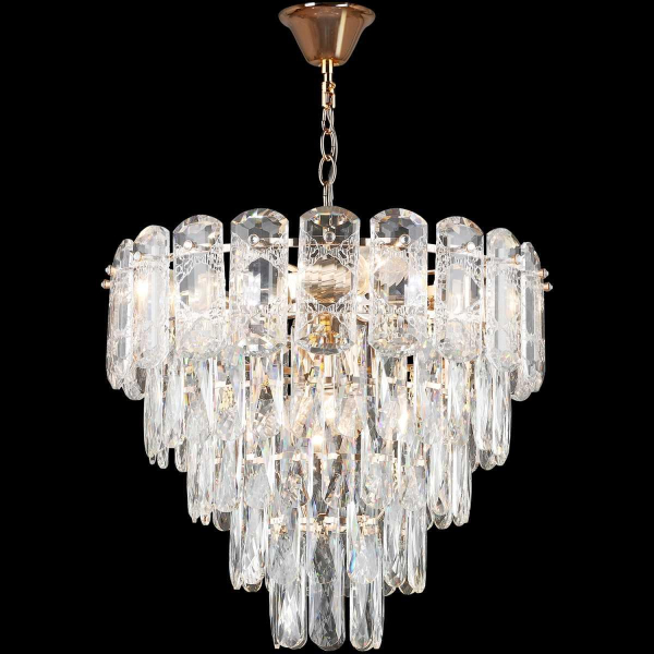 Люстра хрустальная Reluce 36720-0.4-6+4 FGD Люстра хрустальная Reluce 36720-0.4-6+4 FGD