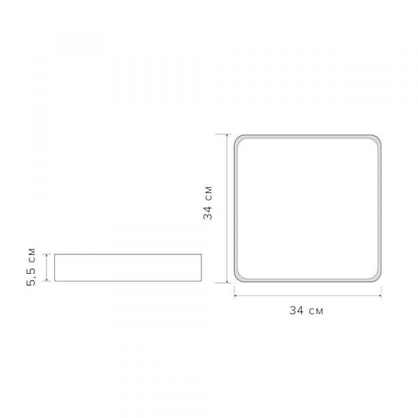 Потолочный светодиодный светильник Jazzway PPB Sсandic-S 5037373