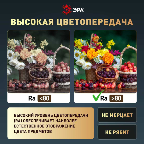 Светильник потолочный светодиодный ЭРА Классик без ДУ SPB-6 Slim Base WH 24W-5K 5000K Б0069770