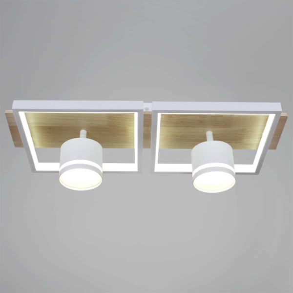 Потолочный светильник Reluce 19560-0.3-2+2 WH+WOOD