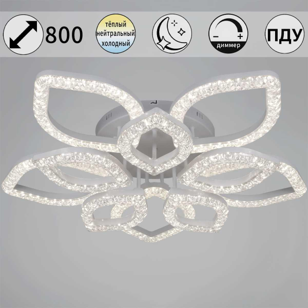 Светильник потолочный Reluce 28120-0.3-5+5C WH Светильник потолочный Reluce 28120-0.3-5+5C WH