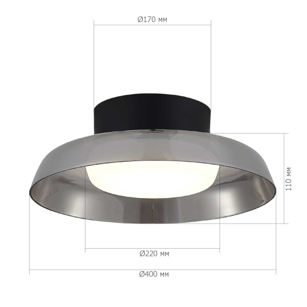 Потолочный светильник ST Luce Форей SL6019.412.01