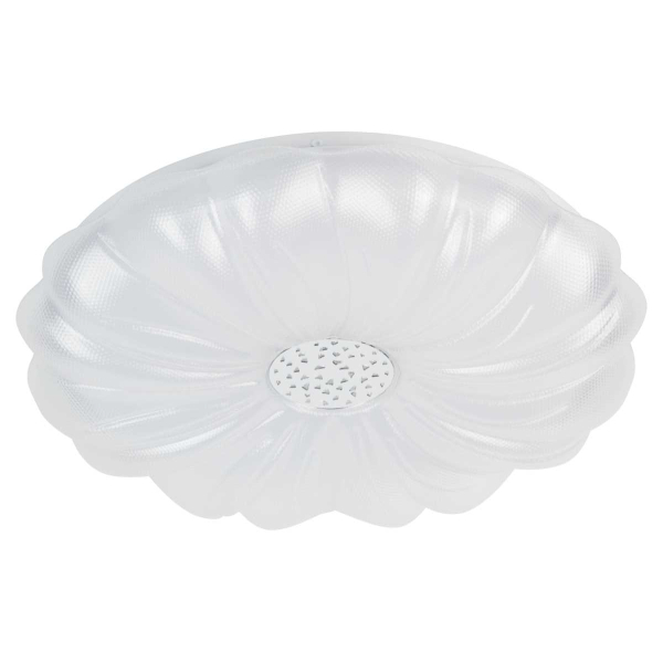 Светильник потолочный светодиодный ЭРА Классик без ДУ SPB-6 Muze 48W-5K WH+CH 5000К белый/шампань Б0070187