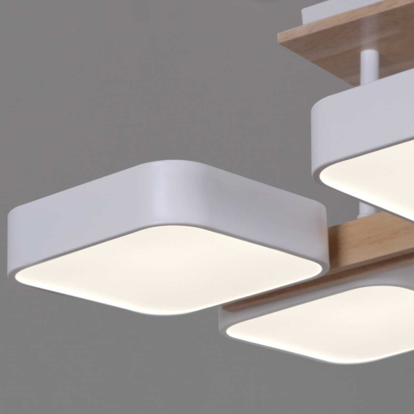 Светильник потолочный Reluce 03359-0.3-06 WH+WOOD Светильник потолочный Reluce 03359-0.3-06 WH+WOOD